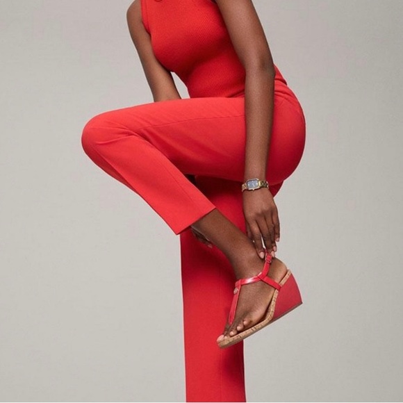 Anne Klein Pants - ❤️ANNE KLEIN ❤️Red crop pants in size 4. Like new condition.